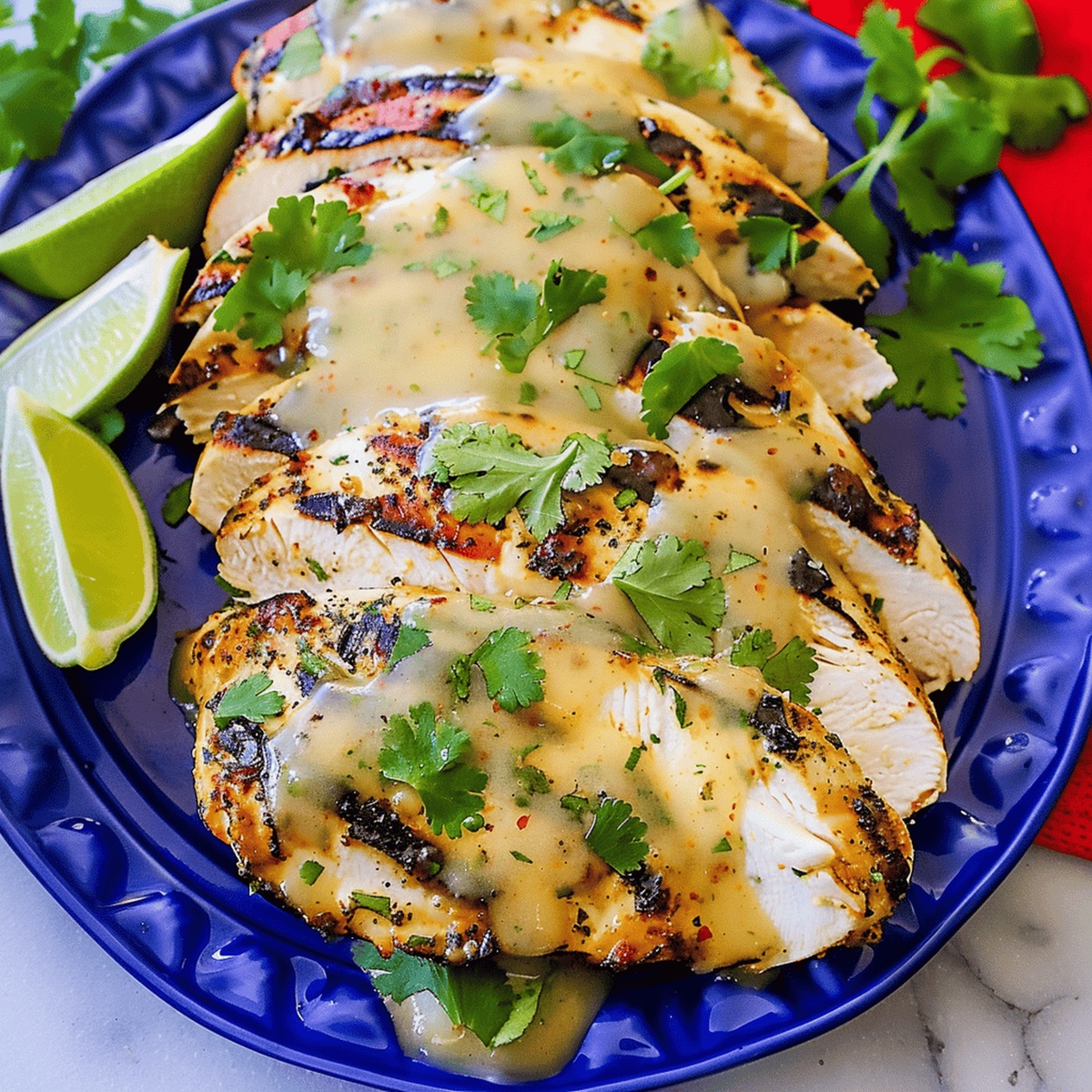 Zesty Grilled Salsa Verde Chicken Recipe