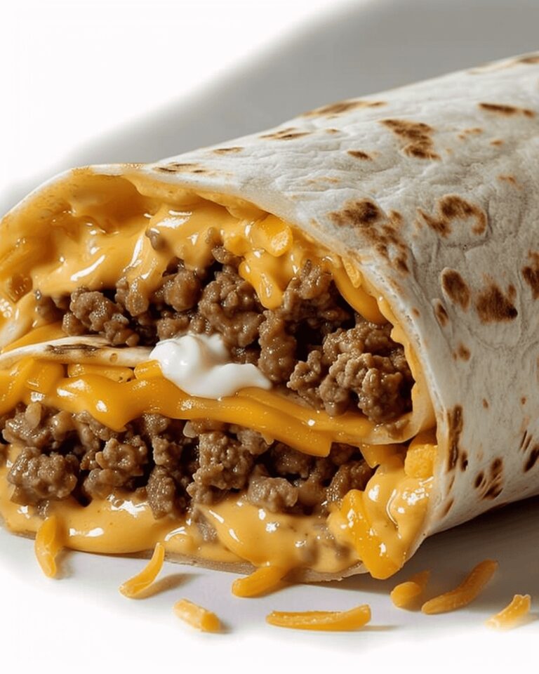 Sizzling Beef Quesarito Recipe