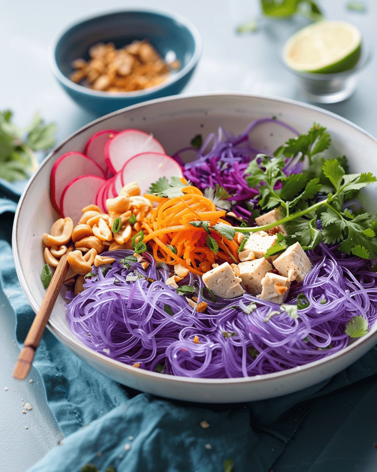 Magic Cellophane Noodle Bowls Recipe