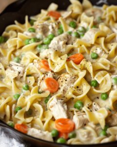 Cheesy Chicken Noodle Bake Recipe