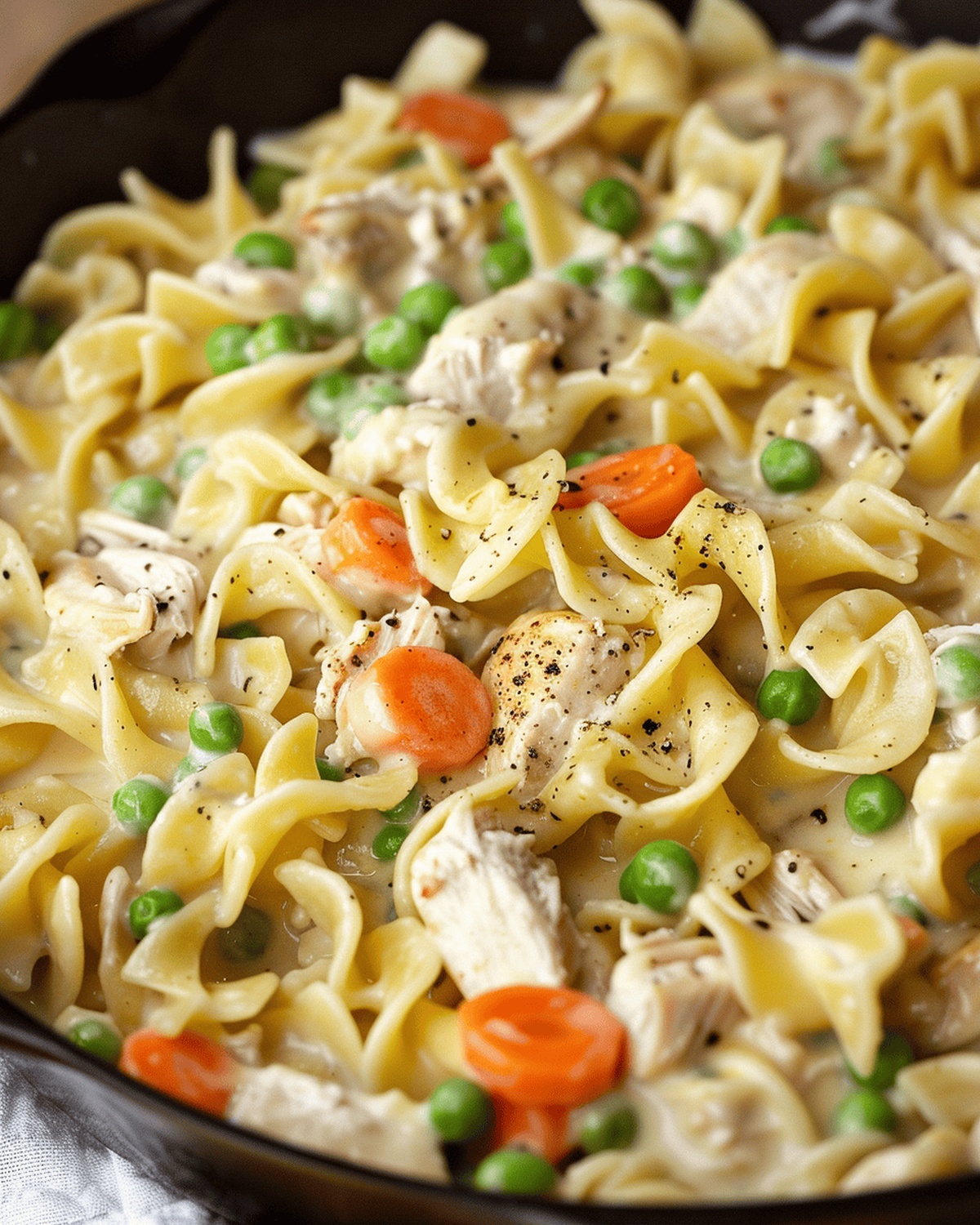 Cheesy Chicken Noodle Bake Recipe