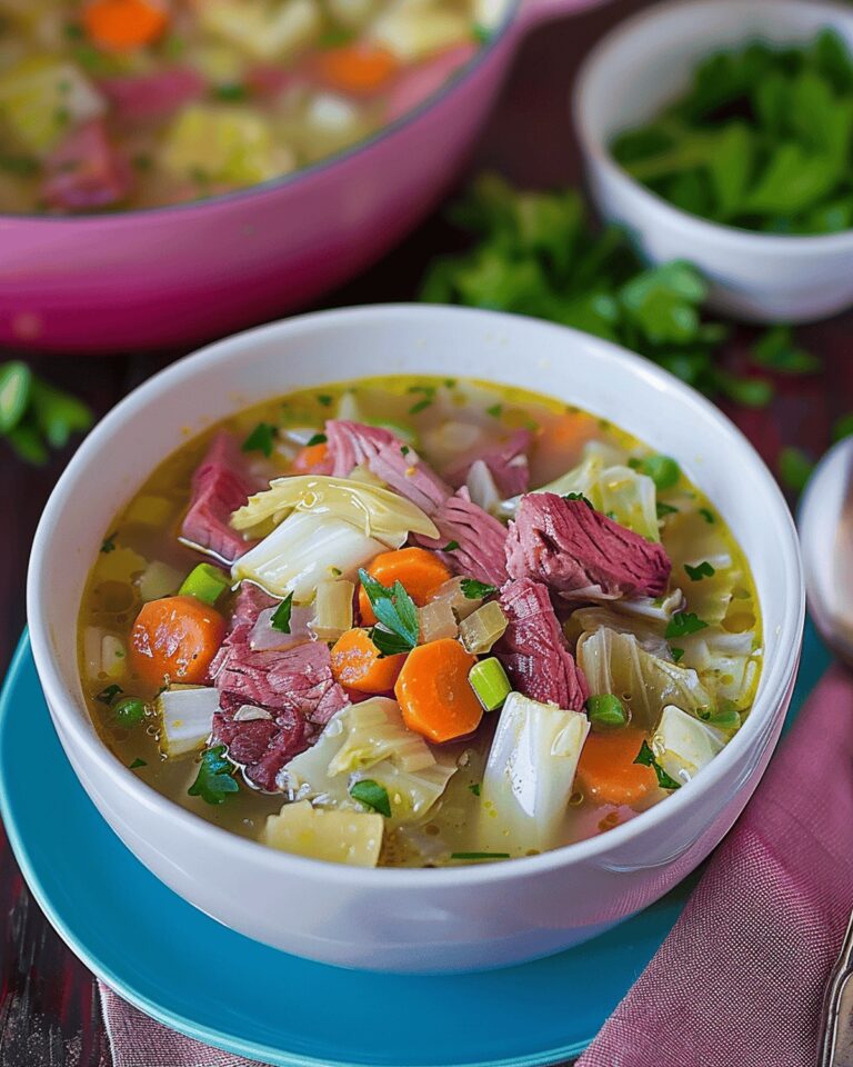 Leftover Corned Beef and Cabbage Soup Recipe