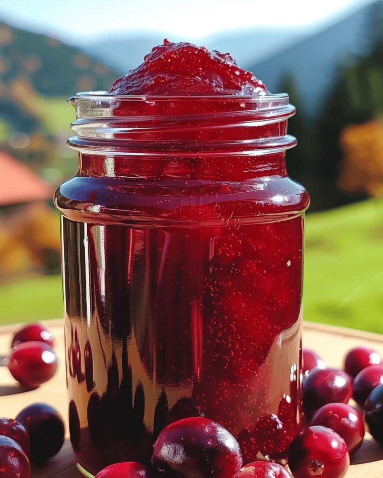 Festive Maple Cranberry Spread Recipe