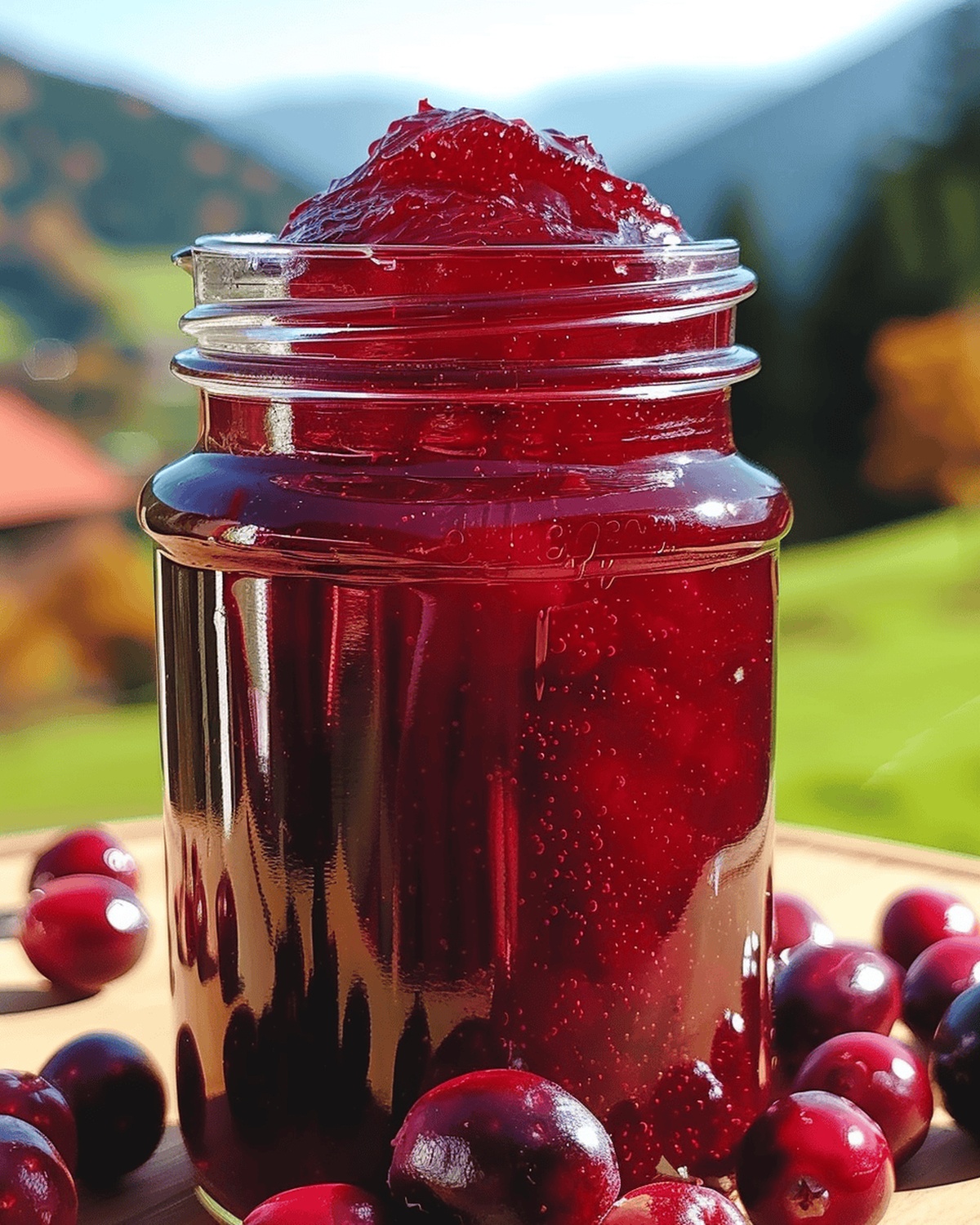 Festive Maple Cranberry Spread Recipe