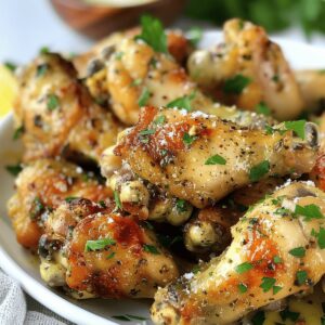 Garlic Parmesan Chicken Wings Recipe