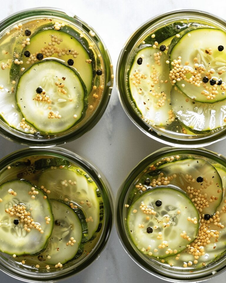 Bread & Butter Refrigerator Pickles Recipe