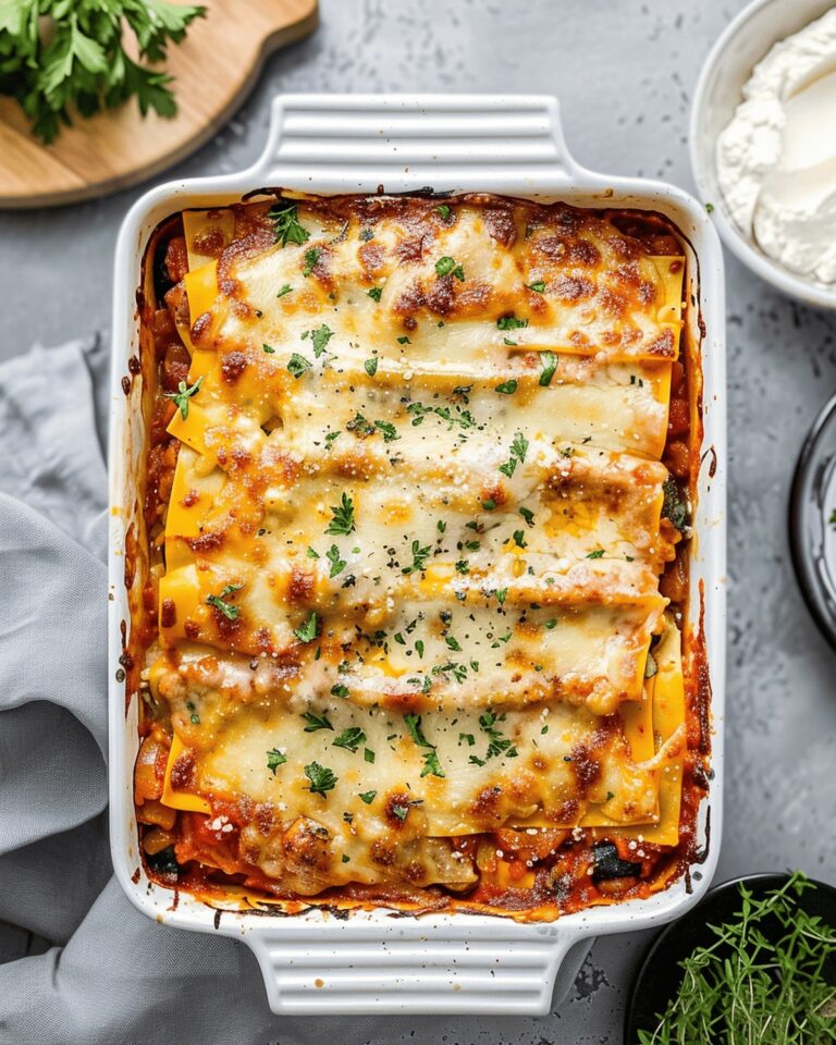 Roasted Vegetable Butternut Squash Lasagna Recipe