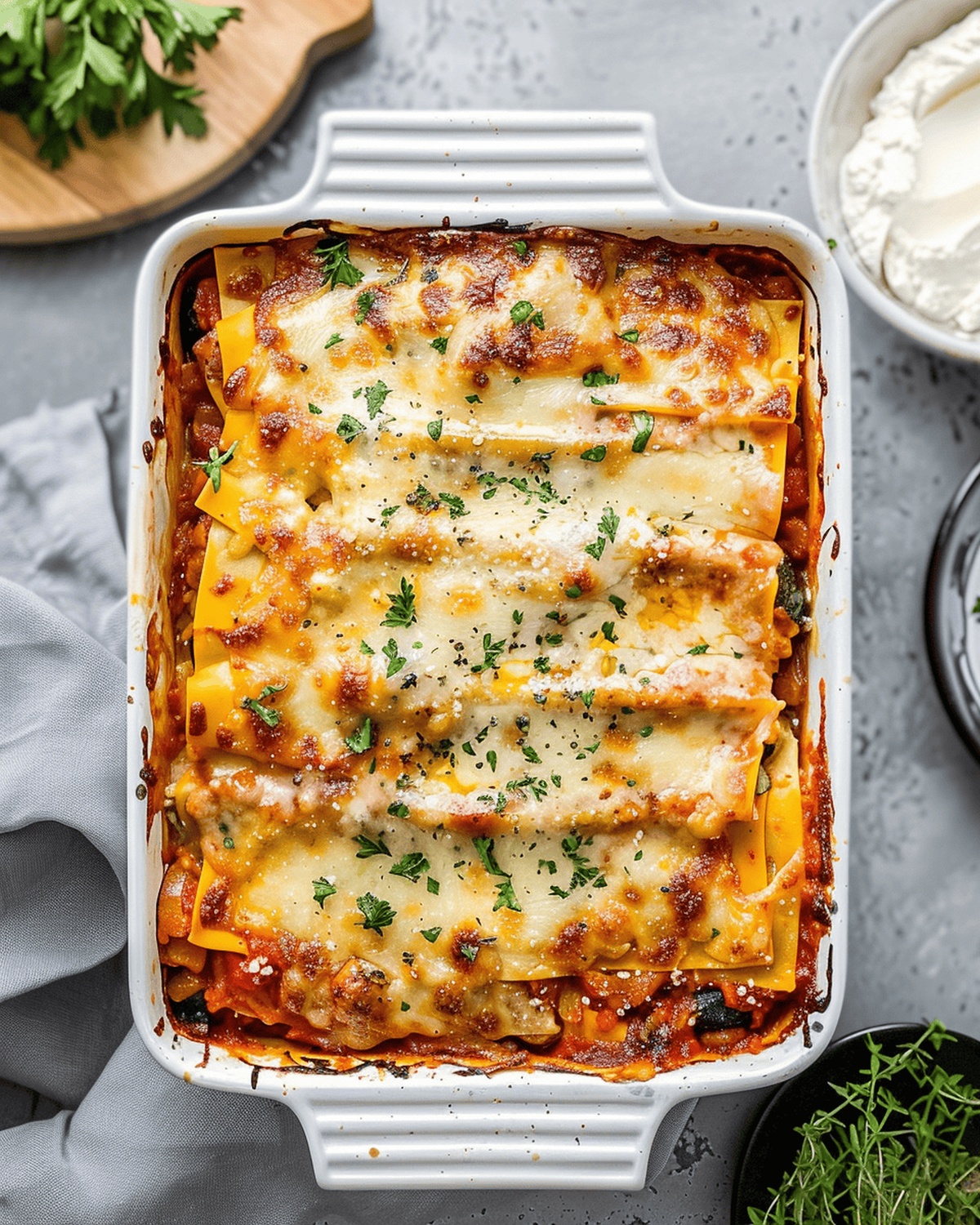 Roasted Vegetable Butternut Squash Lasagna Recipe