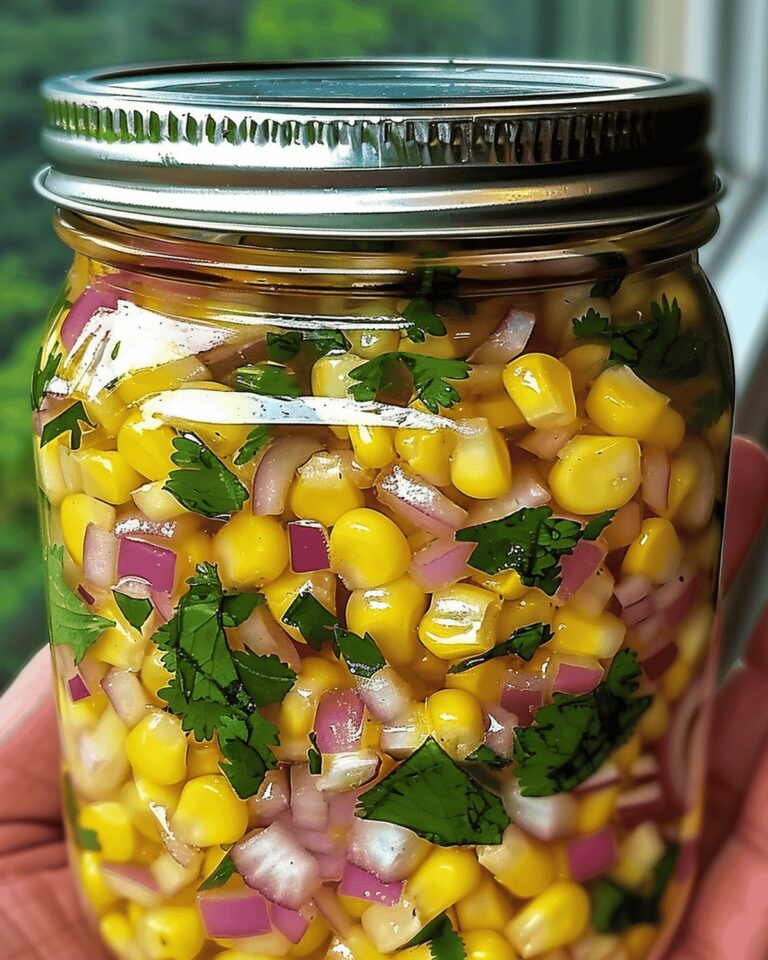 Vibrant Sweet Corn Salad with Red Onions and Cilantro Recipe