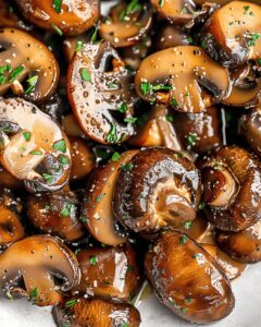 Luxurious Sauted Mushrooms with Garlic Butter Recipe
