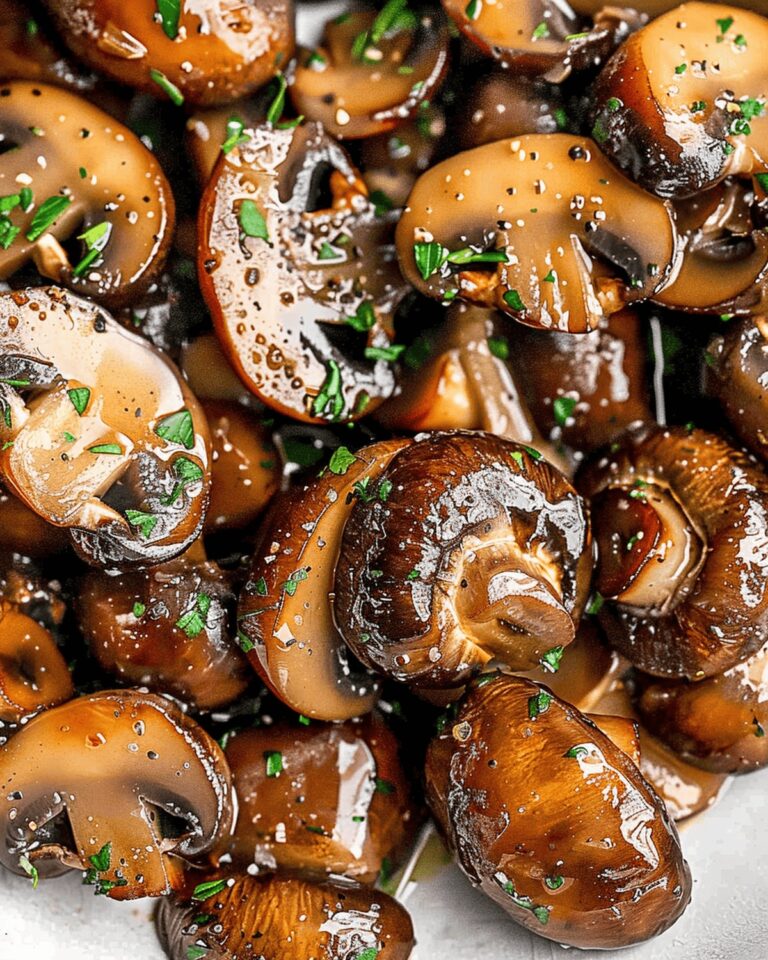 Luxurious Sauted Mushrooms with Garlic Butter Recipe