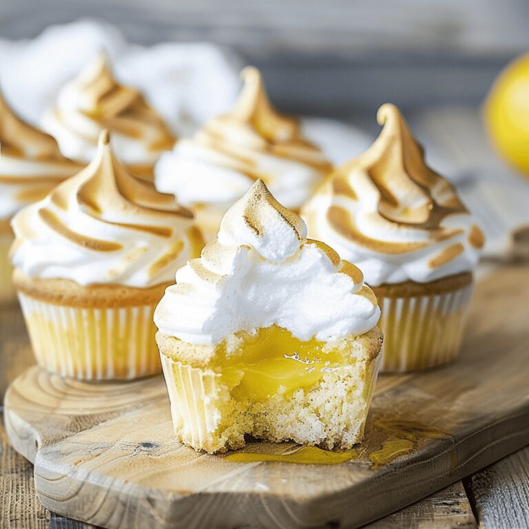 Lemon Meringue Cupcakes Recipe