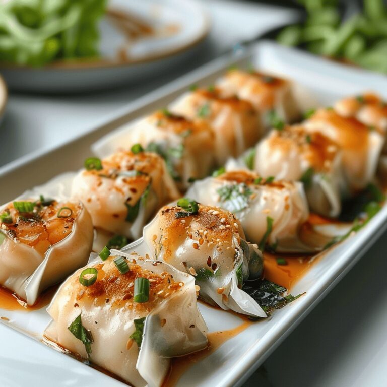 Crispy Shrimp and Chive Dumplings Recipe