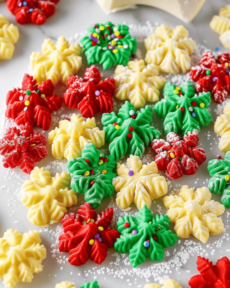 Crispy Spritz Cookies Recipe