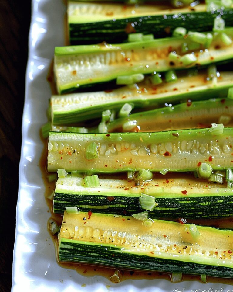 Spicy Asian Zucchini Recipe
