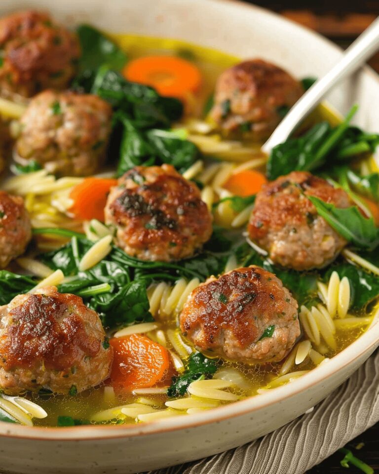 Hearty Italian Wedding Soup with a Twist Recipe