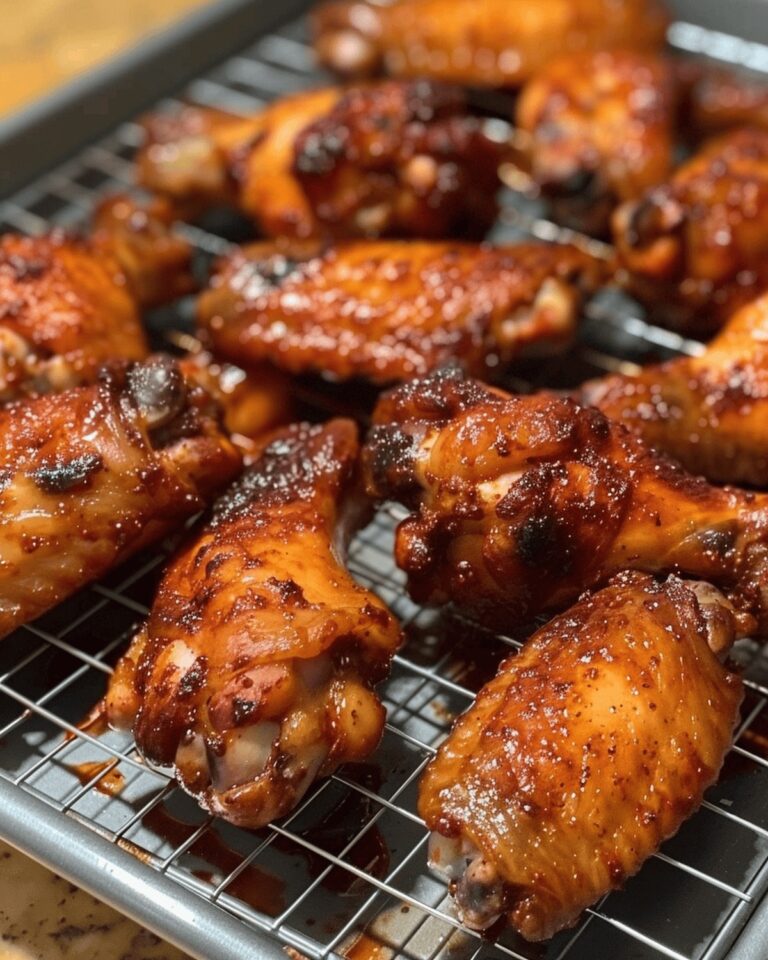 Crispy Sweet and Spicy Oven-Baked Chicken Wings Recipe