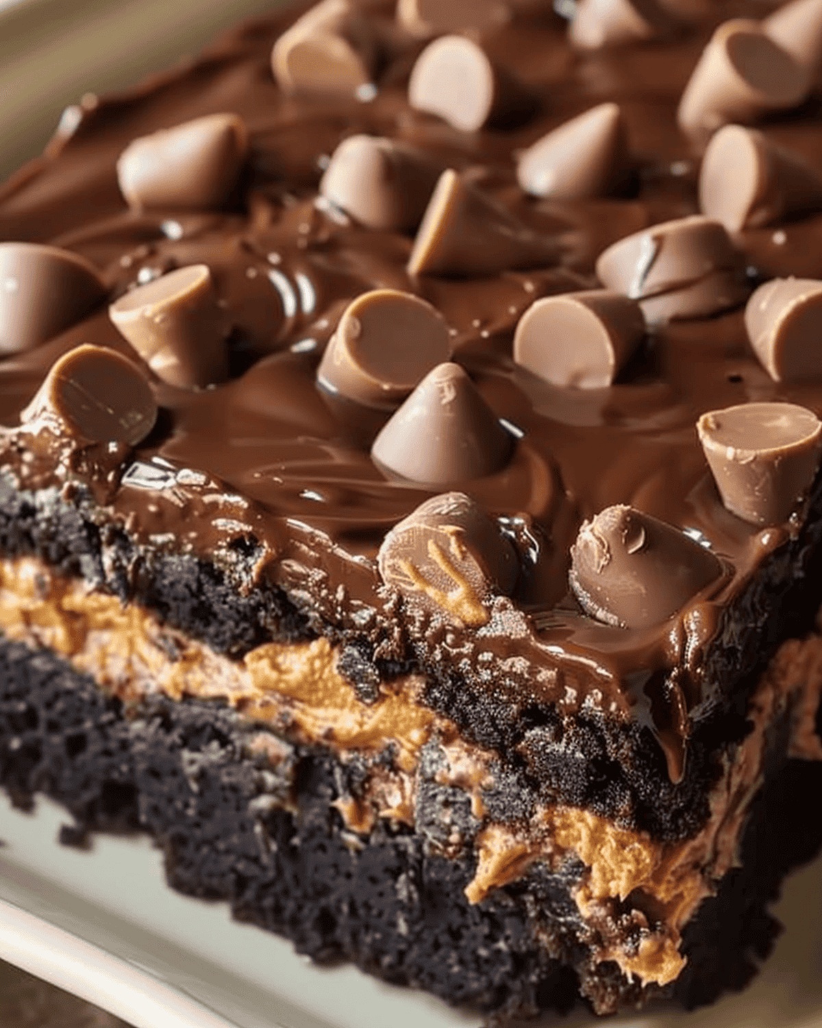 Decadent Peanut Butter Chocolate Cake Recipe