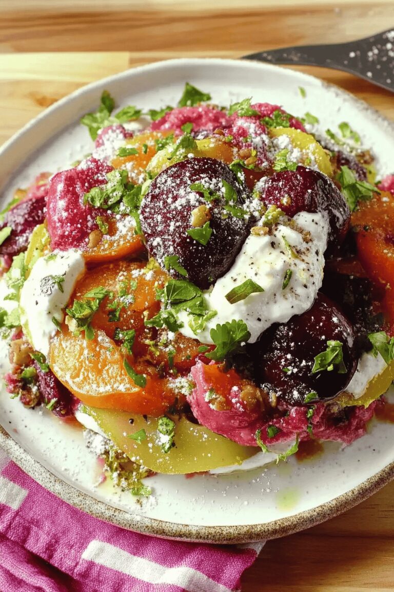 Roasted-Beet and Citrus Salad With Ricotta and Pistachio Vinaigrette Recipe