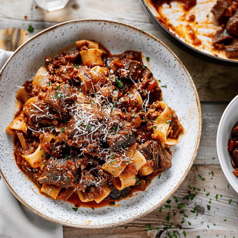Tuscan Short Rib Ragu Recipe
