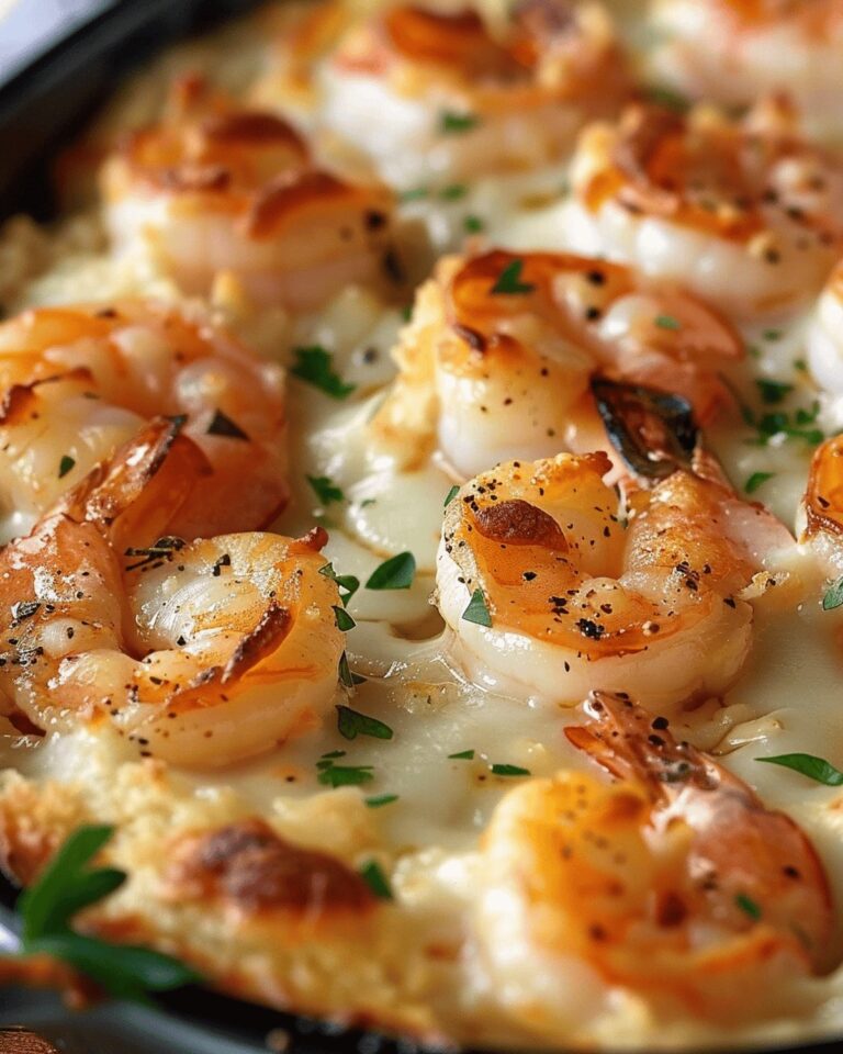 Succulent Garlic Shrimp Gratin Recipe