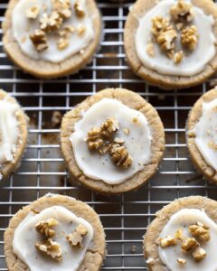 Maple Walnut Shortbread Cookies Recipe