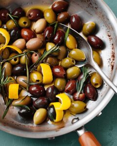 Warm Sauted Olives Recipe