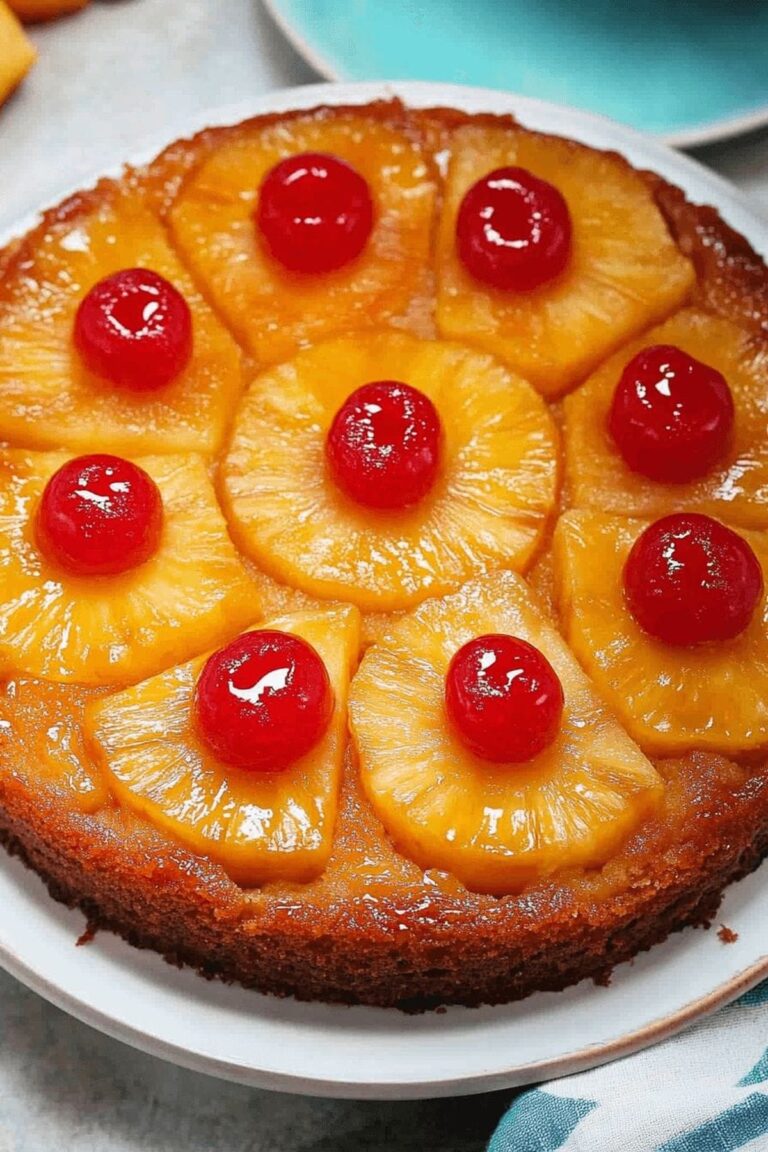 Mouthwatering Pineapple Upside Down Cake Recipe