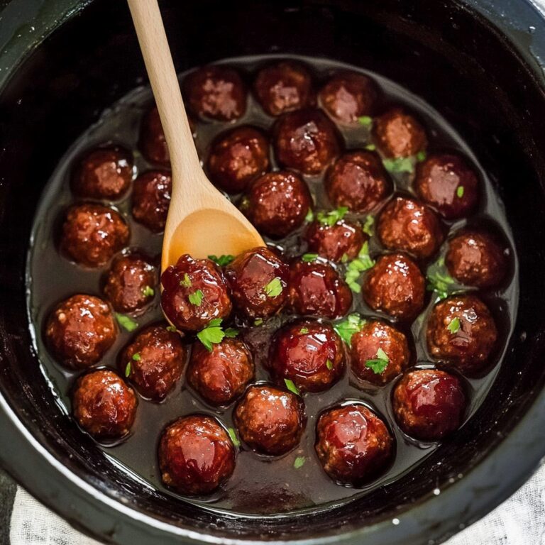 Tangy Grape Jelly Meatballs Recipe