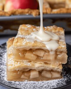Homemade Chicago-Style Bakery Apple Squares Recipe