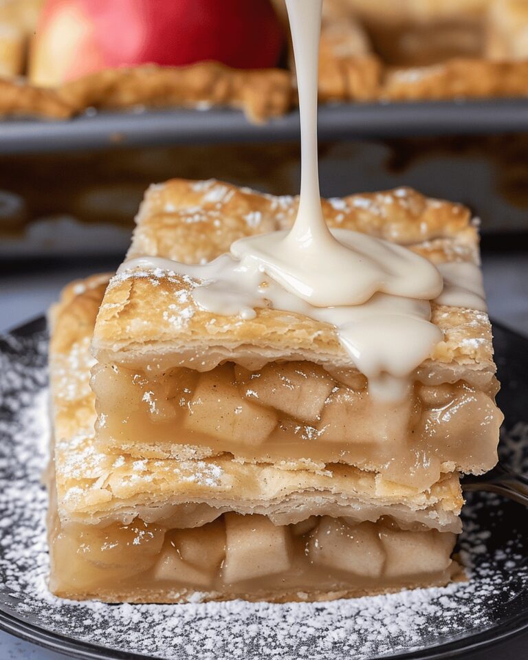 Homemade Chicago-Style Bakery Apple Squares Recipe