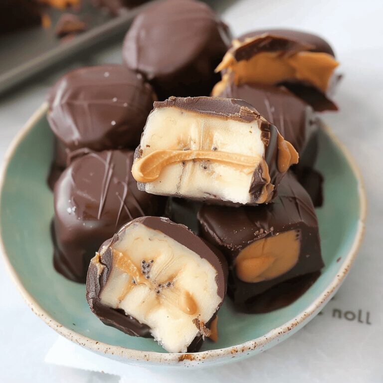 Frozen Chocolate Peanut Butter Banana Bites Recipe