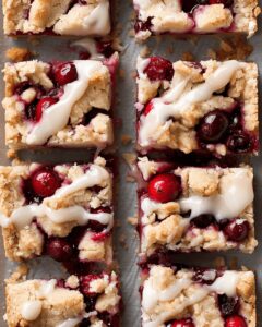 Cranberry Crumble Bars Recipe