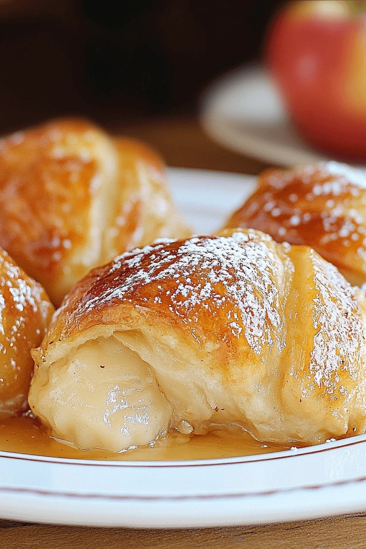Golden Crescent Roll Apple Dumplings Recipe