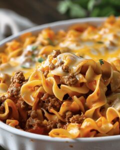 Hearty Beef Noodle Casserole Recipe
