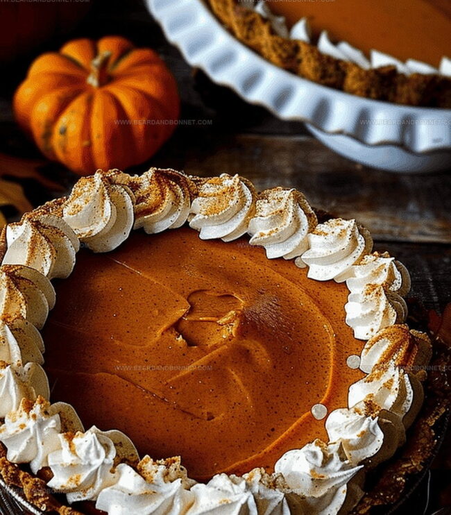 Making a Fall Dessert with a Spiced Crust