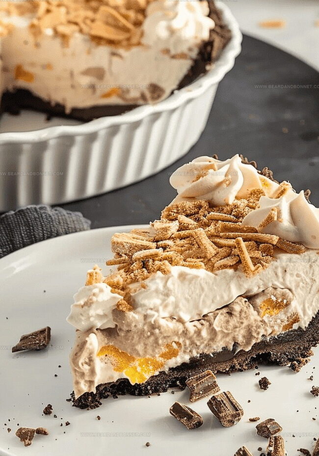 Assembling Butterfinger Pie Without Breaking a Sweat
