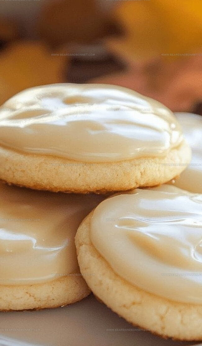 Storage Plan for Maple Cookies with Icing