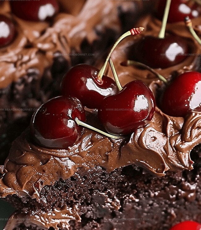How to Bake This Cherry Fudge Cake from Scratch