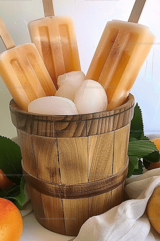 Why Peaches & Cream Popsicles Are the Perfect Frozen Treat