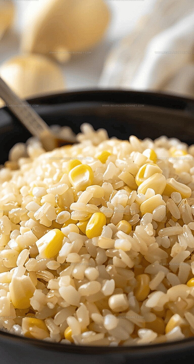 Easy Corn Rice Recipe: A Simple Side Dish to Love - Beard and Bonnet