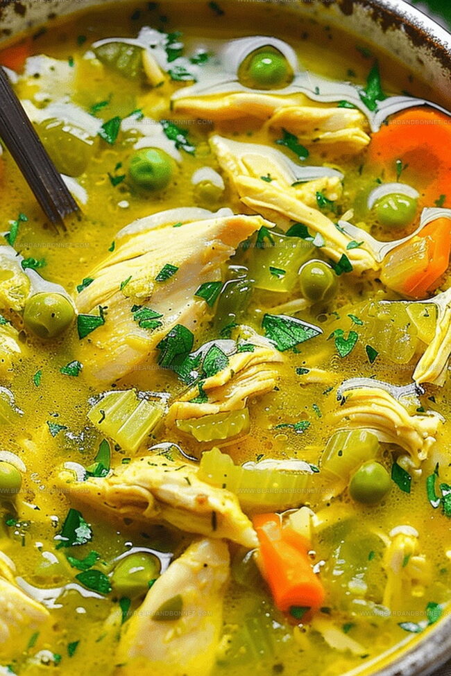 Turmeric Chicken Soup That Feels Like a Hug