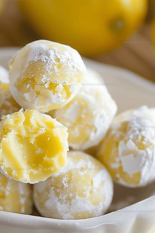 Why Lemon White Chocolate Truffles Are a Hit