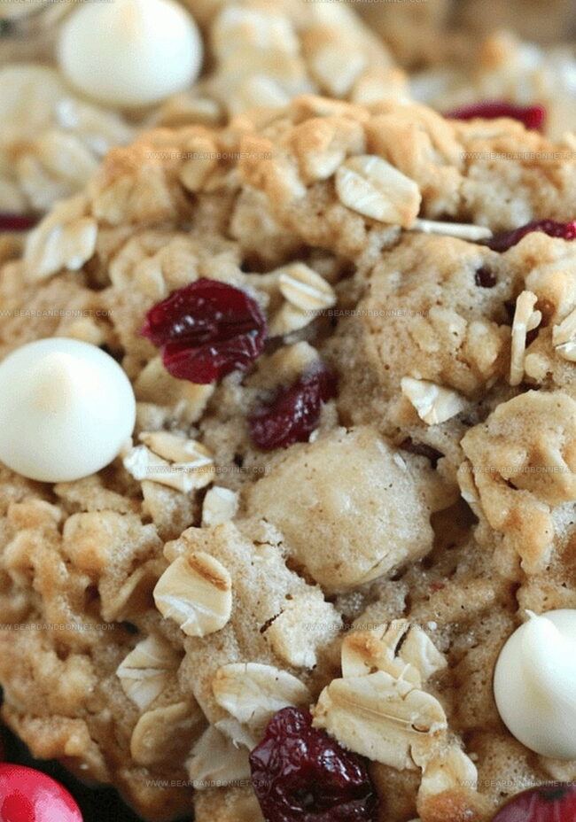 How to Bake White Chocolate Oatmeal Cranberry Cookies Easily