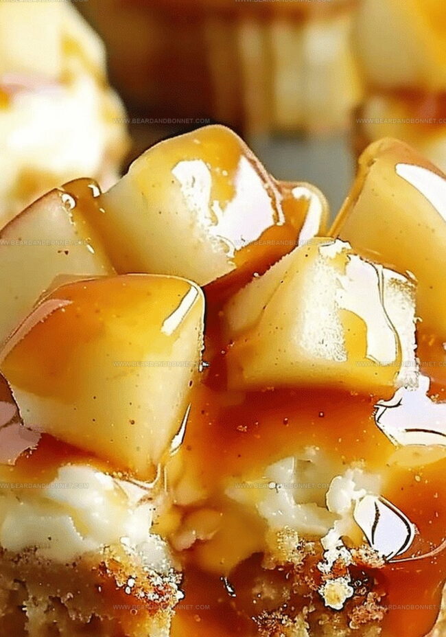 Step-by-Step Instructions for Mini Apple Cheesecakes