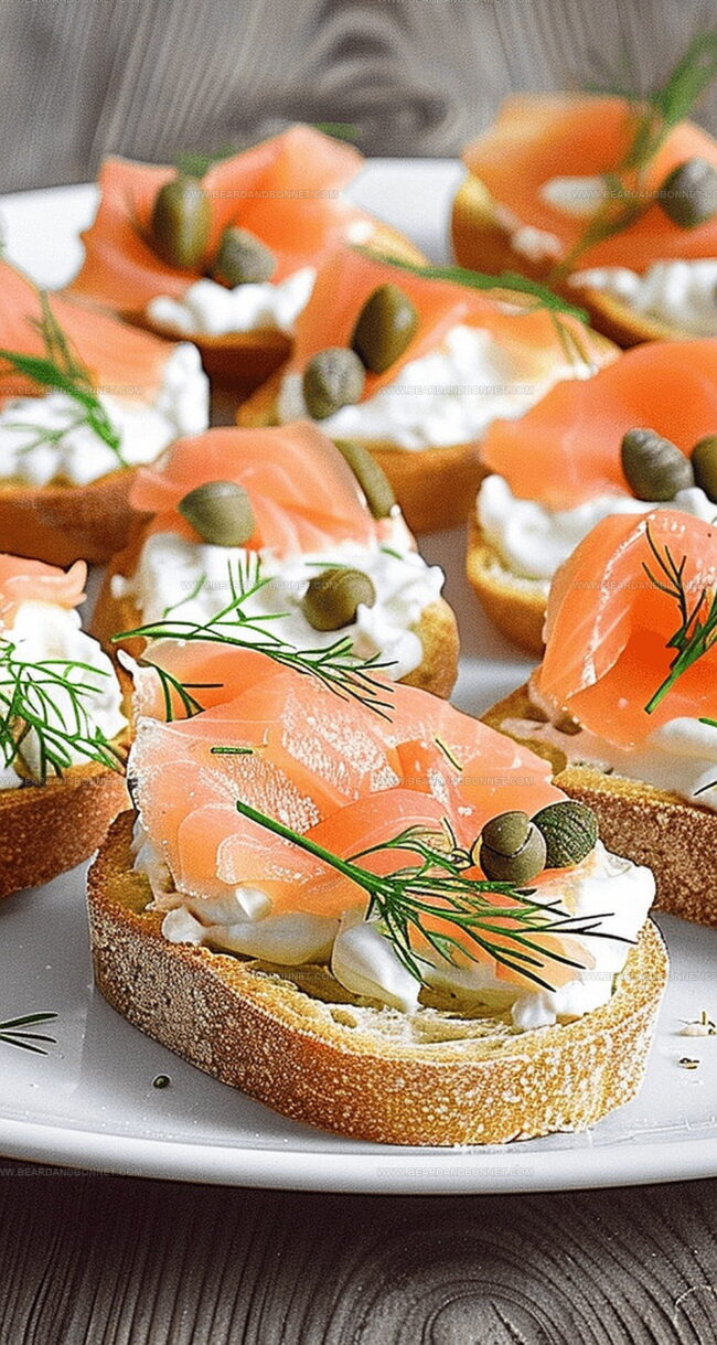 Why Smoked Salmon Crostini Is Always in Style