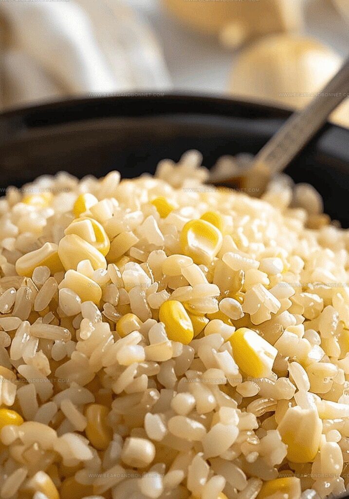 Easy Corn Rice Recipe: A Simple Side Dish to Love - Beard and Bonnet