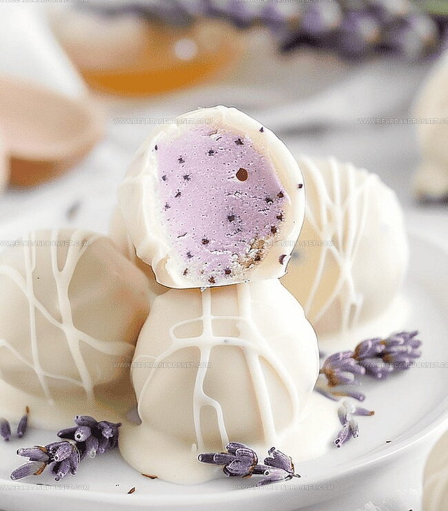 How to Prepare Honey Lavender Truffles at Home