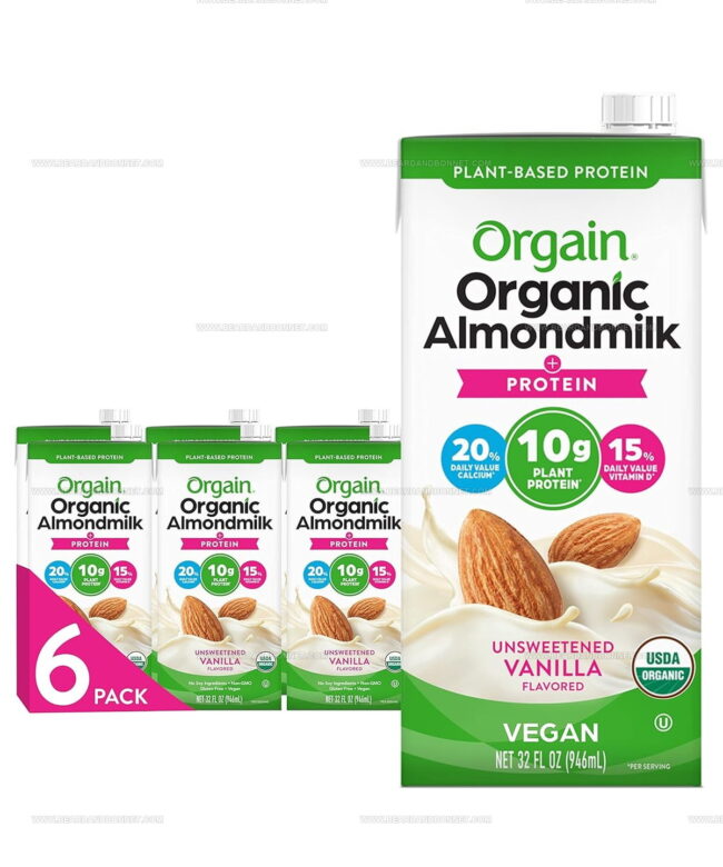 Plant-Based Vanilla Flavored Milk